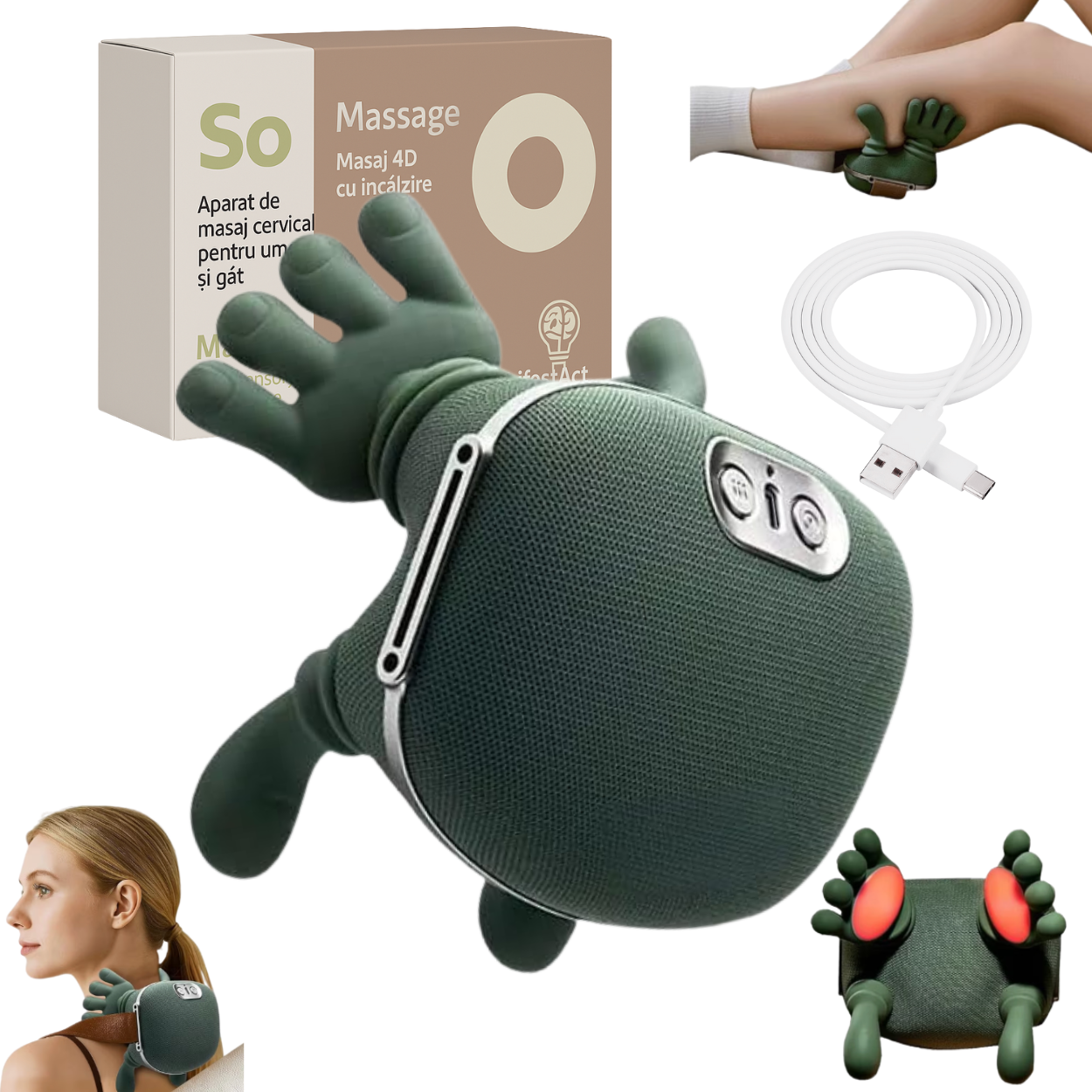 masaj gat cervical tensionat